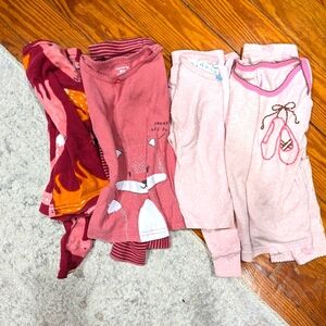 4 sets 18months pajamas girls